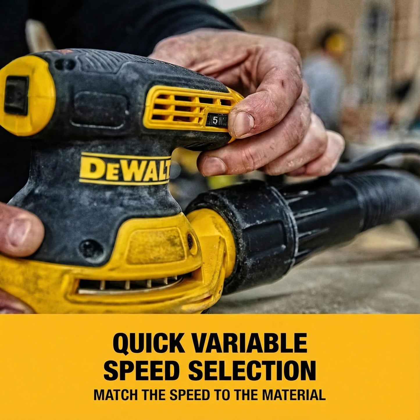 Ø 126 mm Random Orbital Sander DWE6423-QS