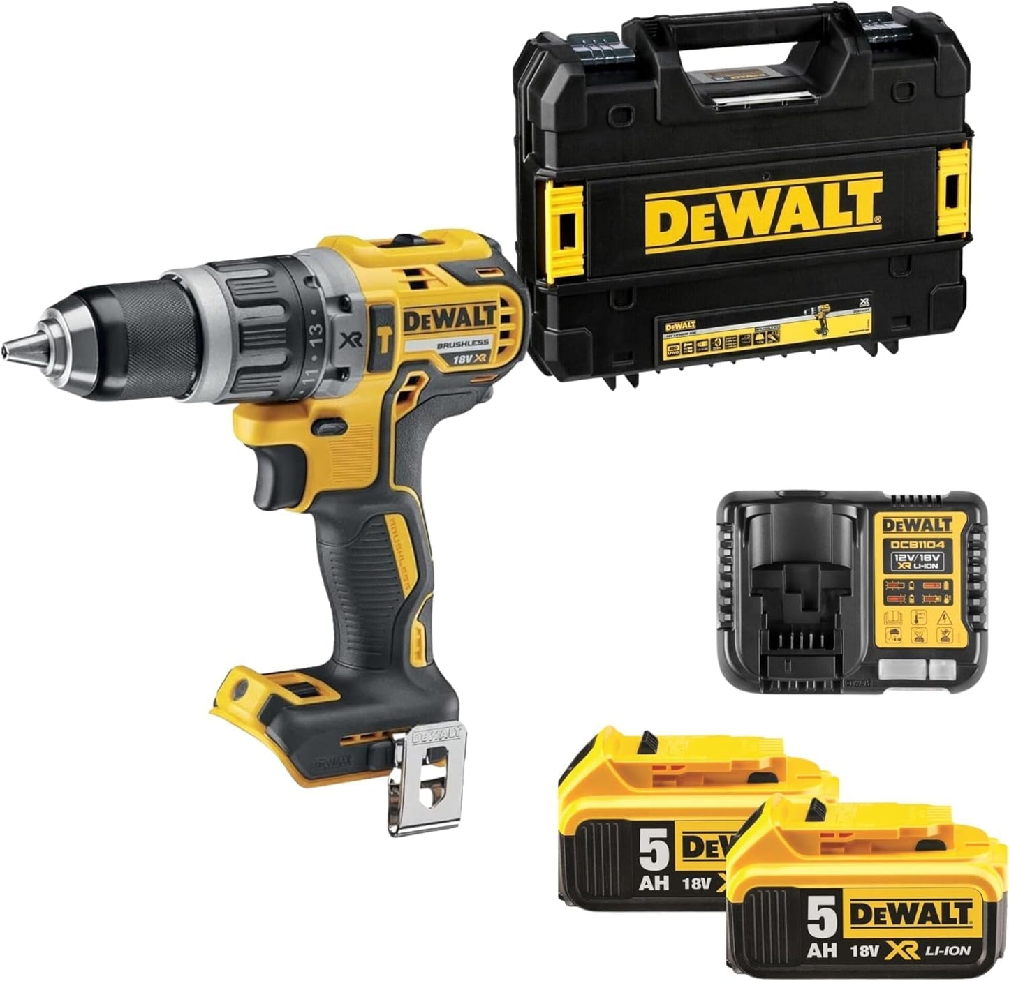 XR 18V Hammer Drill DCD796P2‑QW